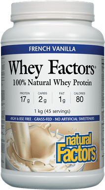 Natural Factors Whey Factors - French Vanilla