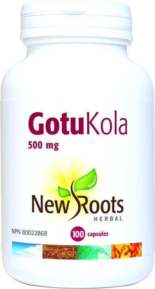 New Roots GOTU KOLA ORGANIC 500 MG