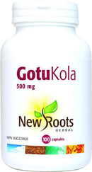 جذور جديدة GOTU KOLA ORGANIC 500 MG