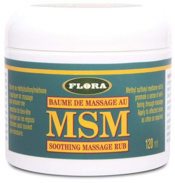 Flora MSM Soothing Massage Rub 120 ml