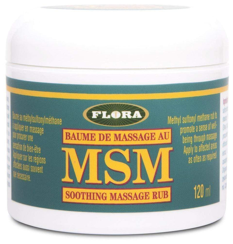 Flora MSM Soothing Massage Rub 120 ml