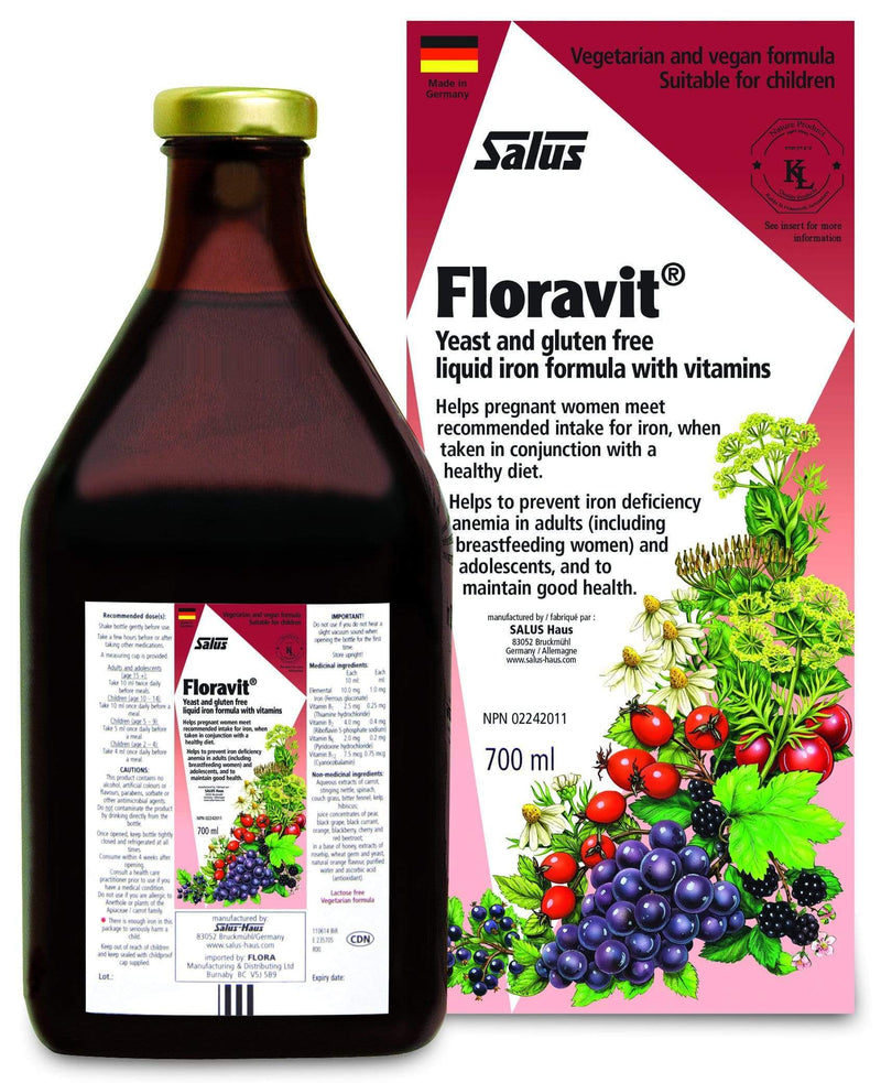 Salus Floravit Yeast-Free Iron Formula 700ml