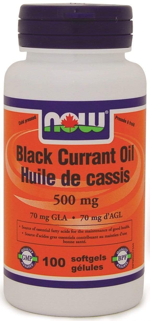 NOW Black Currant Oil 500 mg (70mg GLA) 100gel