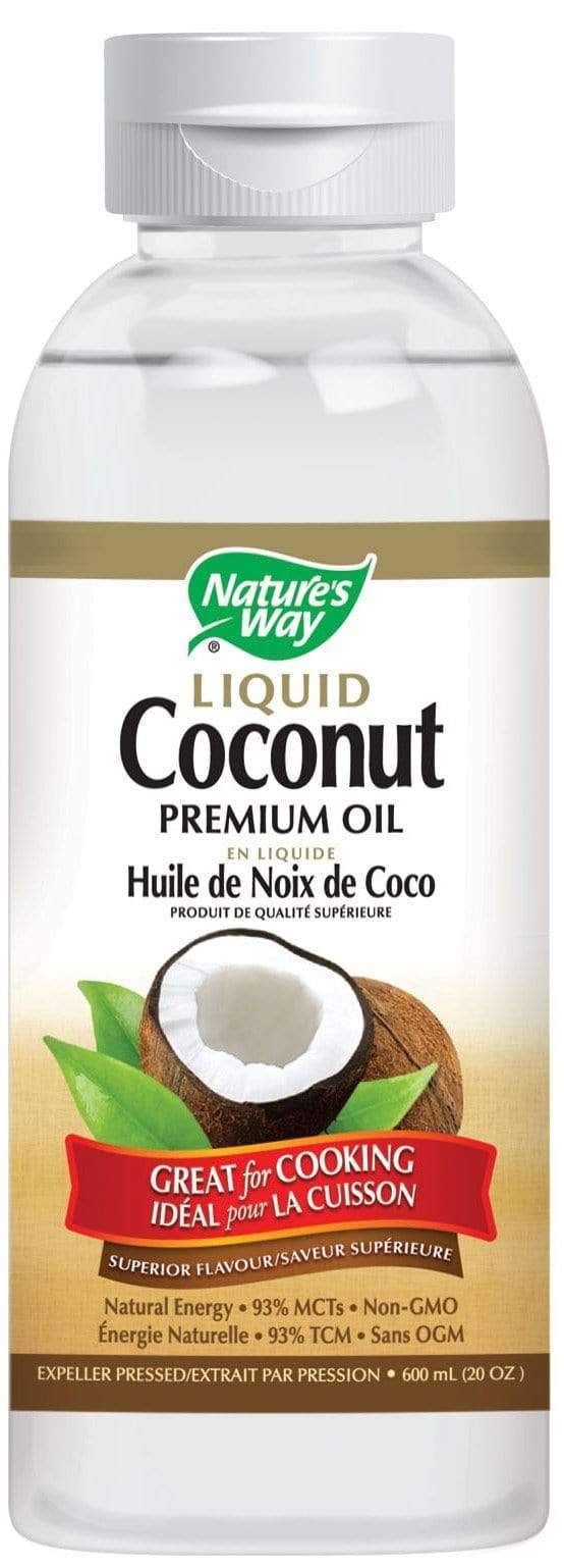 Healtha.ca의 Nature's Way 액체 코코넛 프리미엄 오일