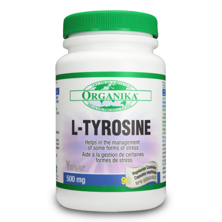 Organika L-TYROSINE 500MG 90 Capsules