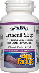 Natural Factors 고요한 수면 스트레스 - 휴식