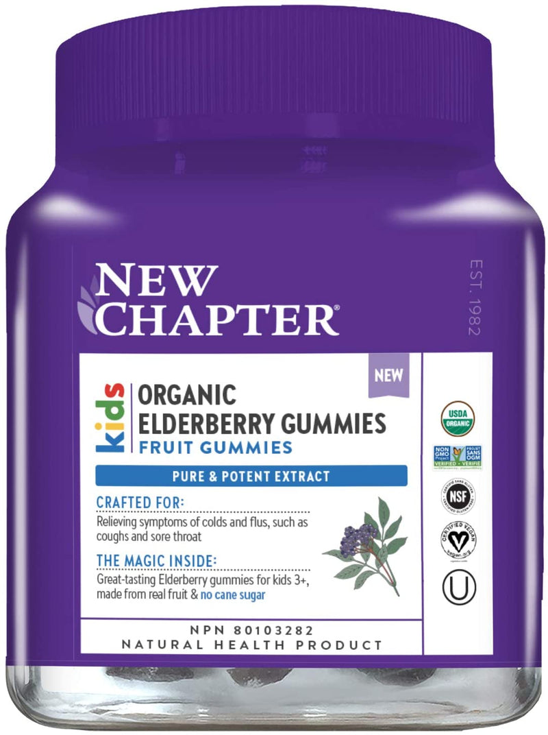 New Chapter Kids Organic Elderberry Gummies