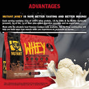 Mutant WHEY, Triple Chocolate and Vanilla Ice Cream, 1.8 Kg
