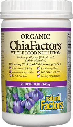Natural Factors ChiaFactors 360g