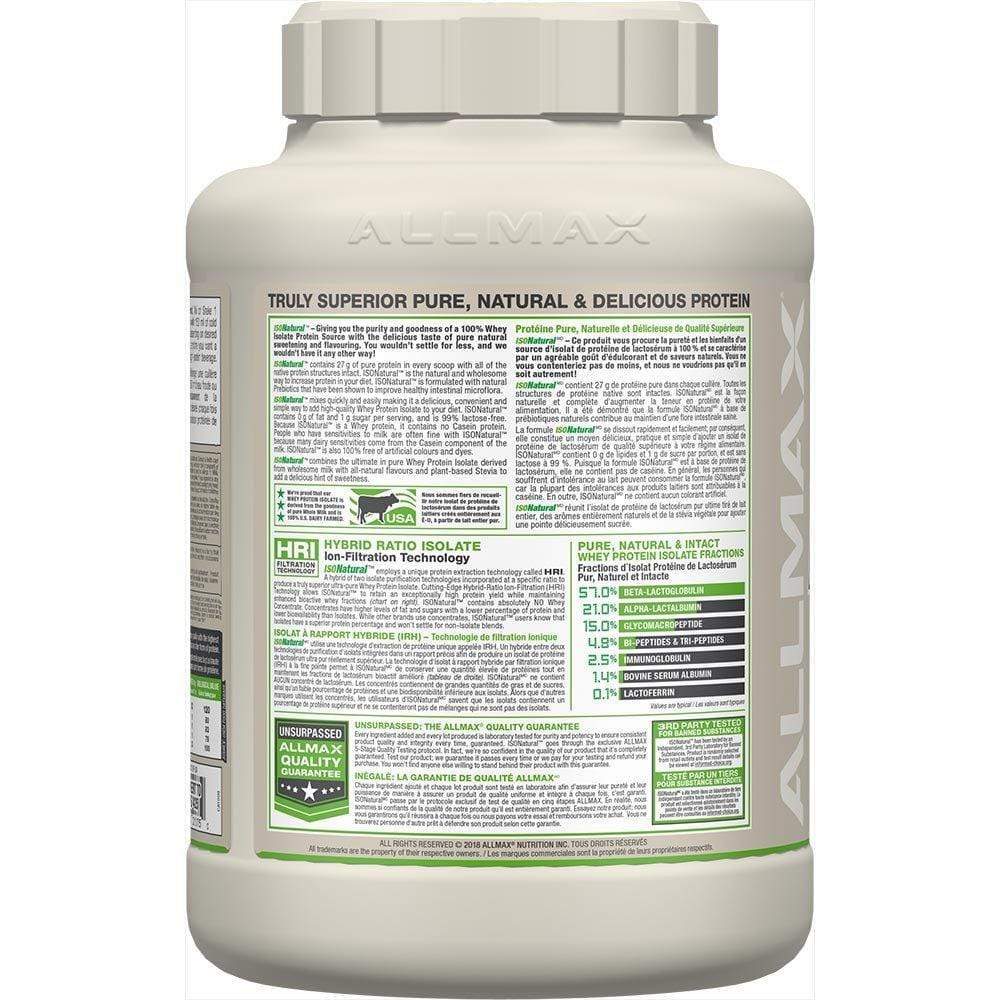 ALLMAX IsoNatural Chocolate 5 lb