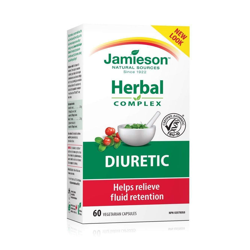 Jamieson Herbal Complex Diuretic 60 Capsules