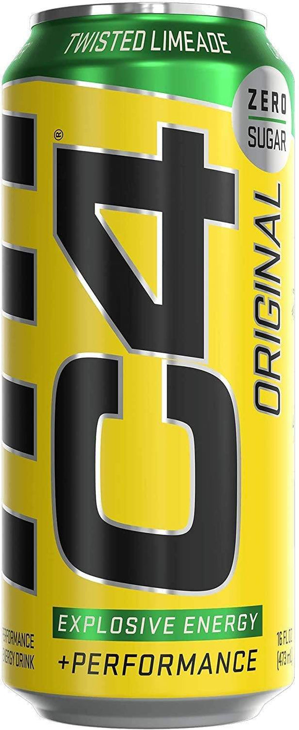Cellucor C4 Carbonated Twisted Limeade 473 mL Can