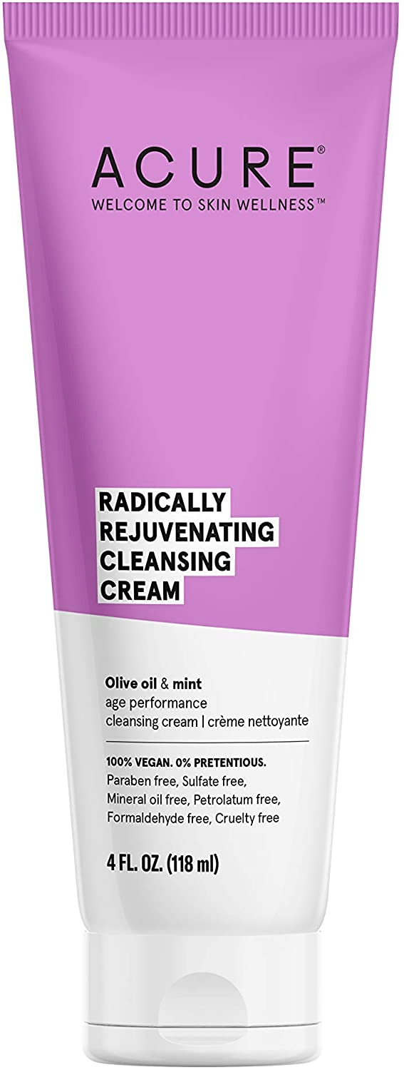 Acure Radically Rejuvenating Cleansing Cream Olive Oil & Mint