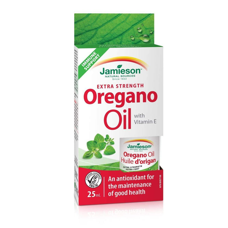 Jamieson Extra Strength Oregano Oil With Vitamin E 25 ml