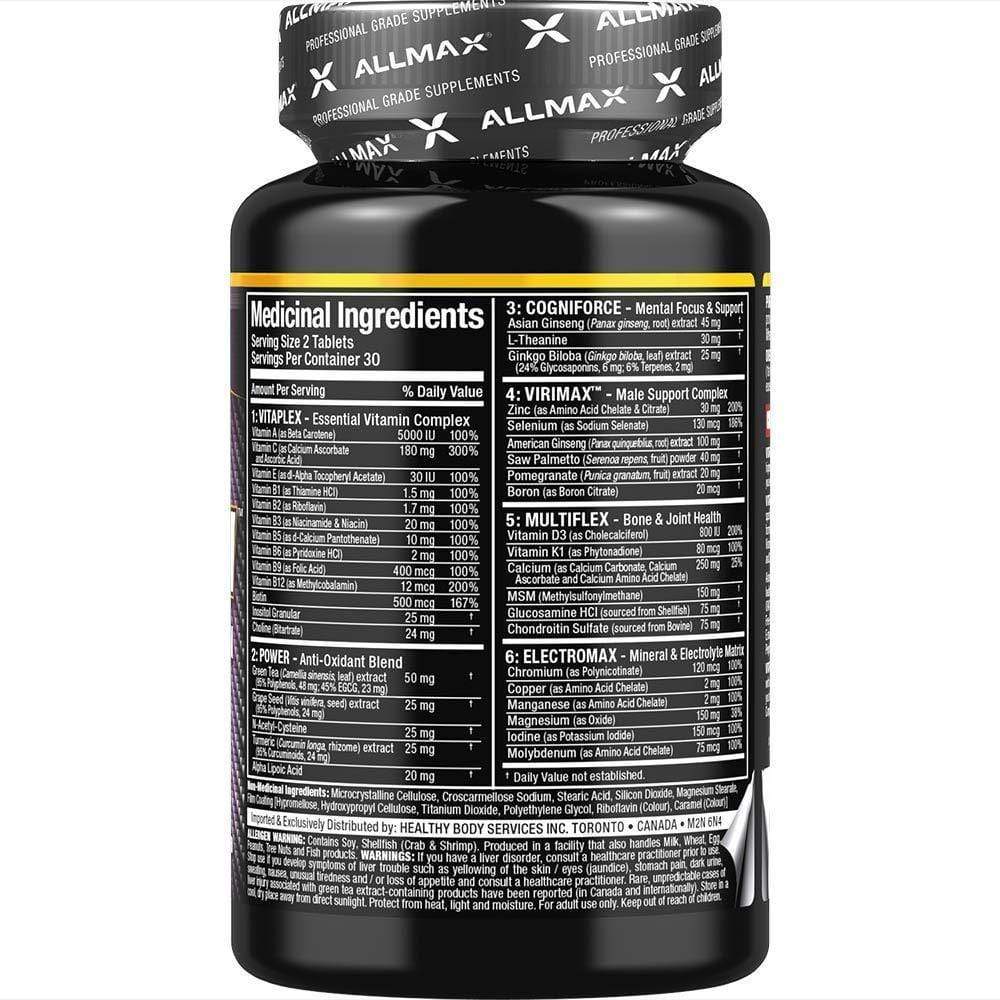 ALLMAX Premium VitaForm Tablets