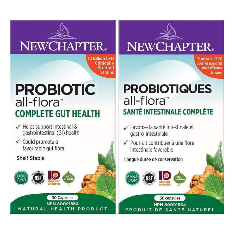 New Chapter Probiotic All-Flora 30 Tablets