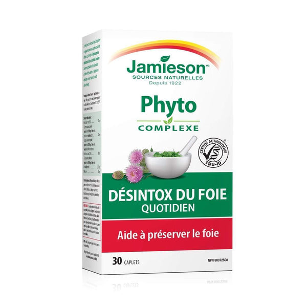 Jamieson Herbal Complex Daily Liver Detox 30 캐플릿