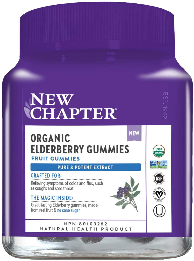 New Chapter Organic Elderberry Gummies
