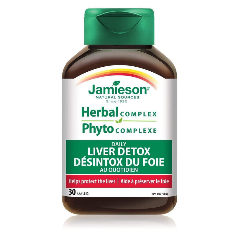 Jamieson Herbal Complex Daily Liver Detox 30 Caplets
