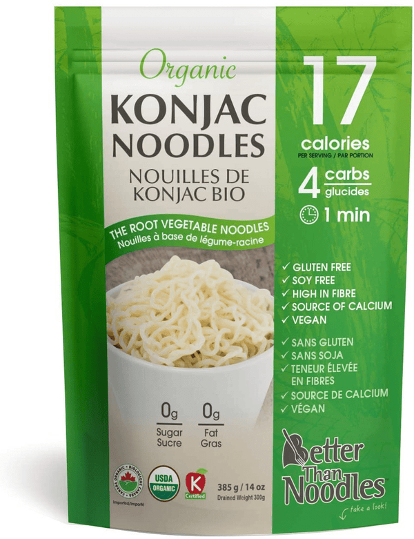 Better Than Noodles, Organic Konjac Noodles, 385g