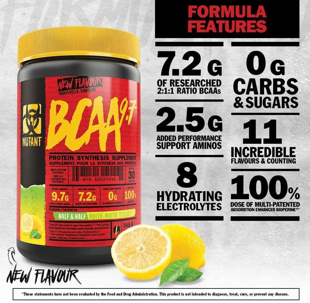 Mutant BCAA 9.7, Blue Raspberry, 348 g