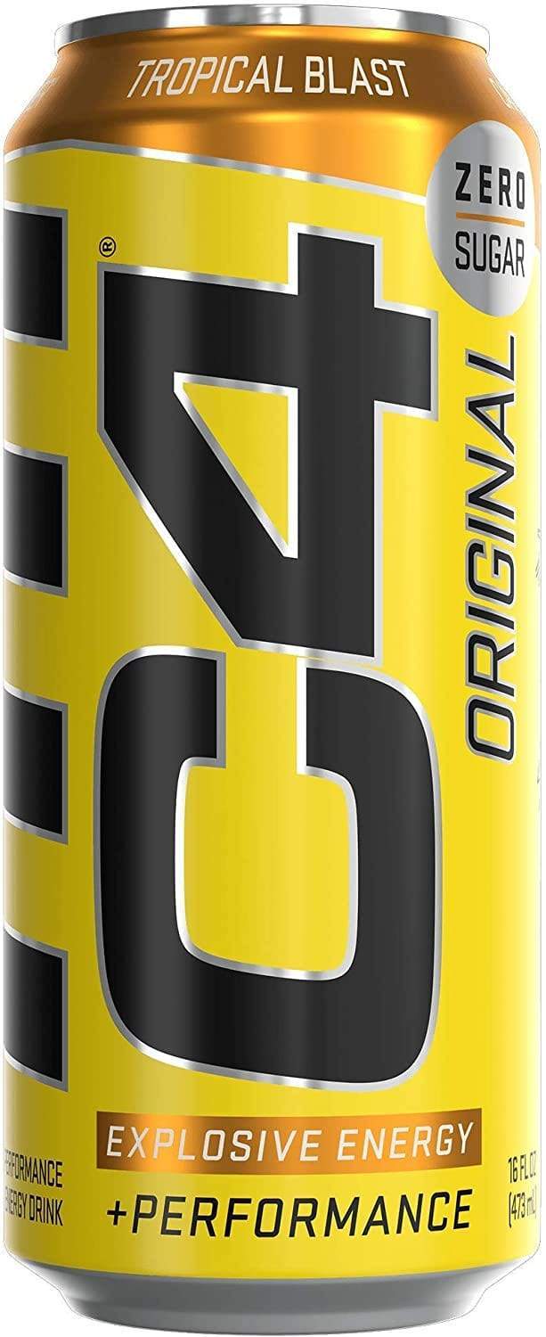 Cellucor C4 Carbonated Tropical Blast 473 mL Can