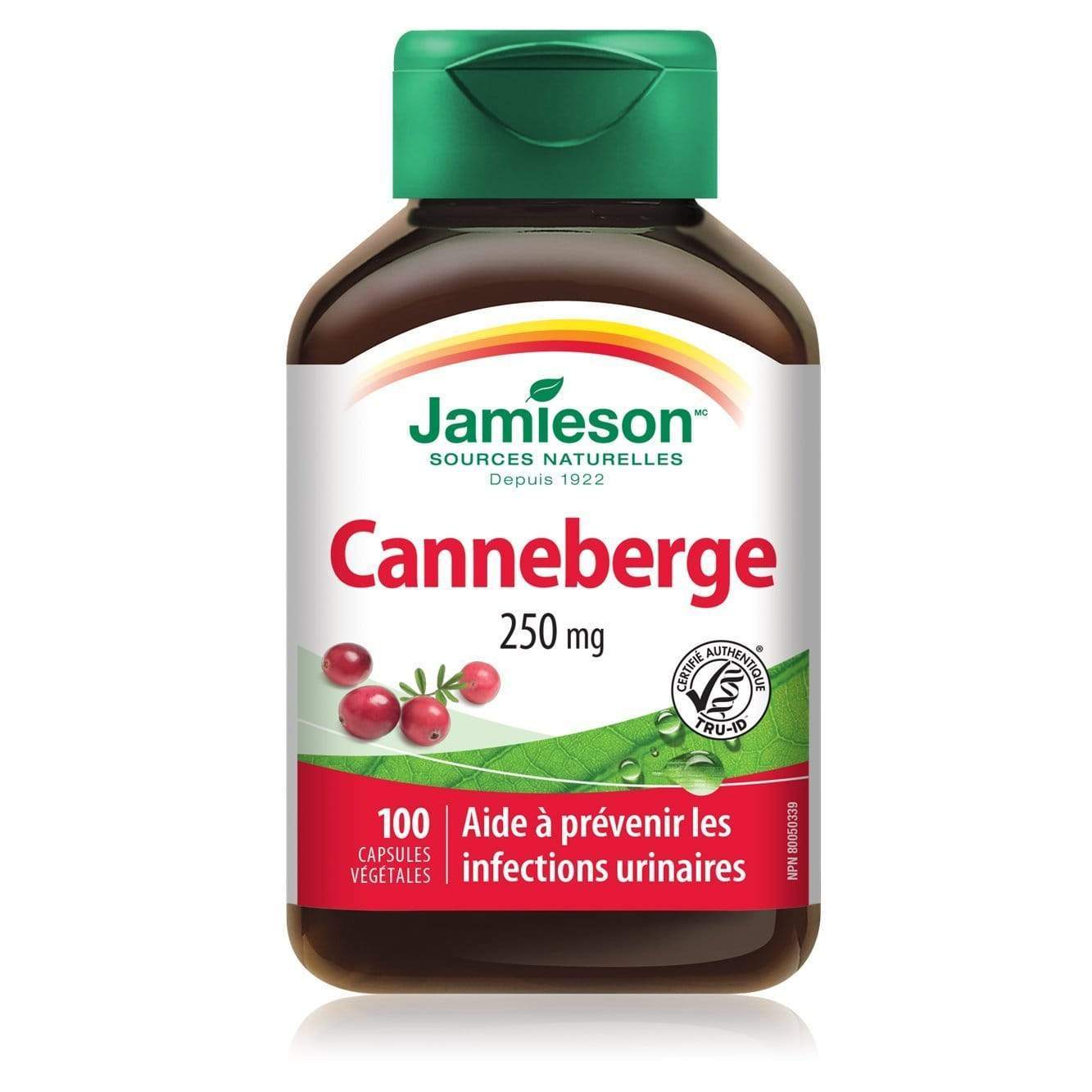 Jamieson, Cranberry, 100 Capsules