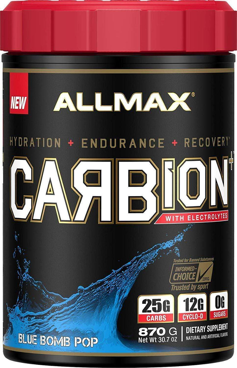 Allmax Carbion Blue Bomb Pop 870 g