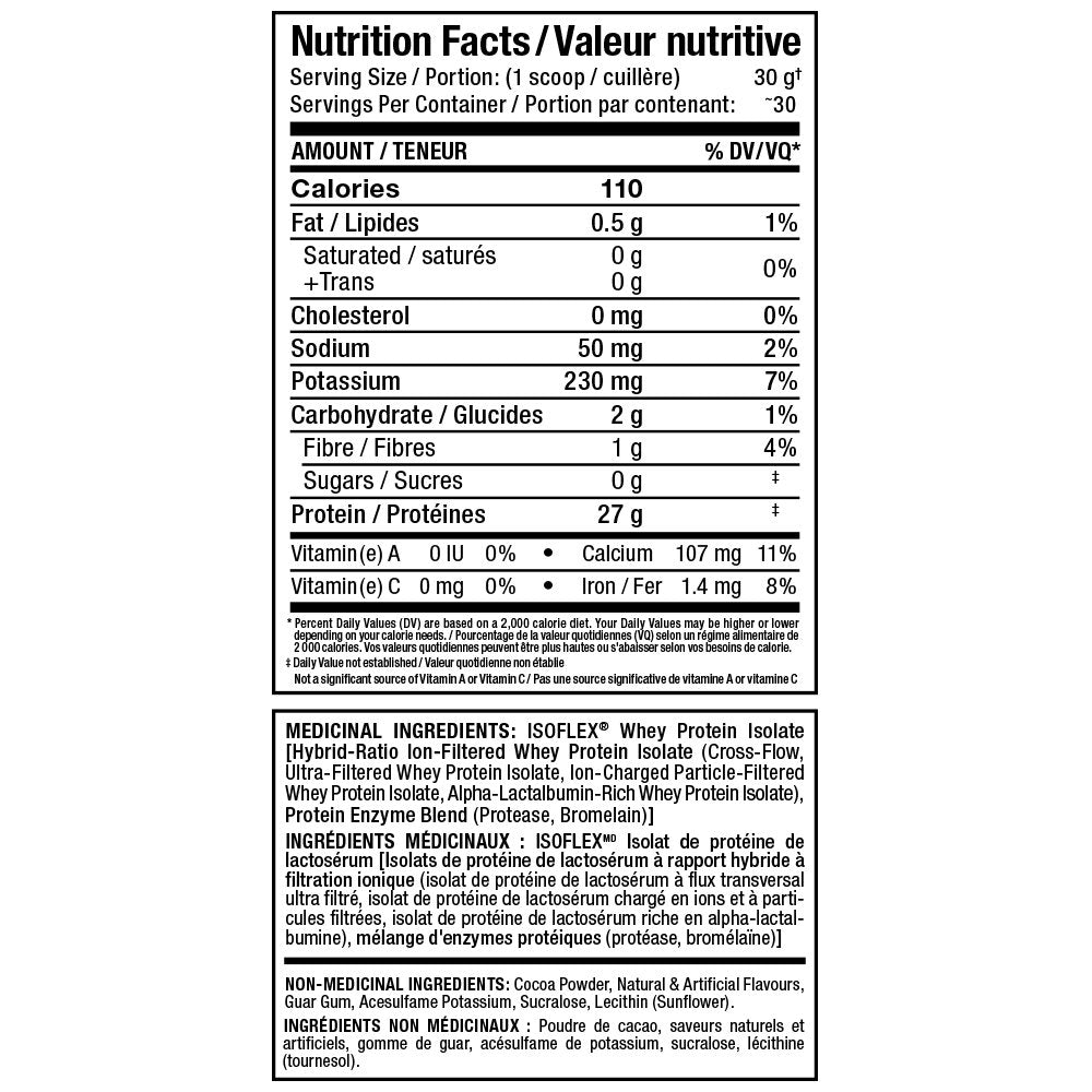 ALLMAX, Isoflex, Pure Whey Protein Isolate, Vanilla, 2.27 kg (5 lbs)