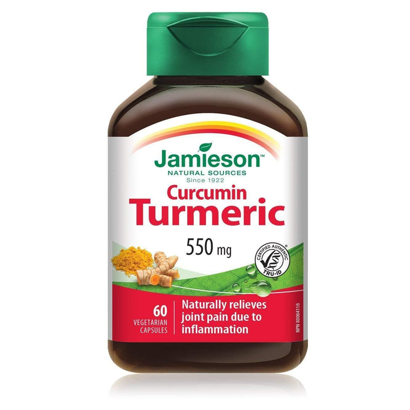 Jamieson Curcumin Turmeric 550mg 60 Capsules