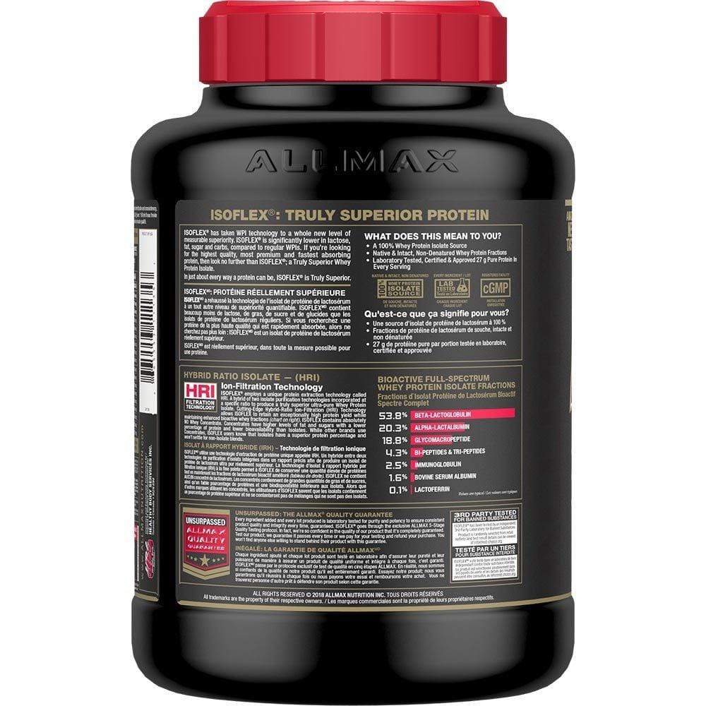 ALLMAX, Isoflex, Pure Whey Protein Isolate, Chocolate, 2.27 kg (5 lbs)