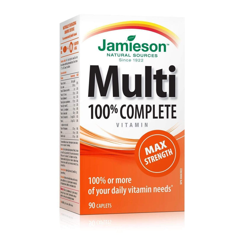 Jamieson, Multivitamin Max Strength, 90 Caplets