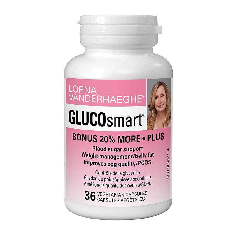 Smart Solutions GLUCOsmart 36 캡슐 보너스 크기