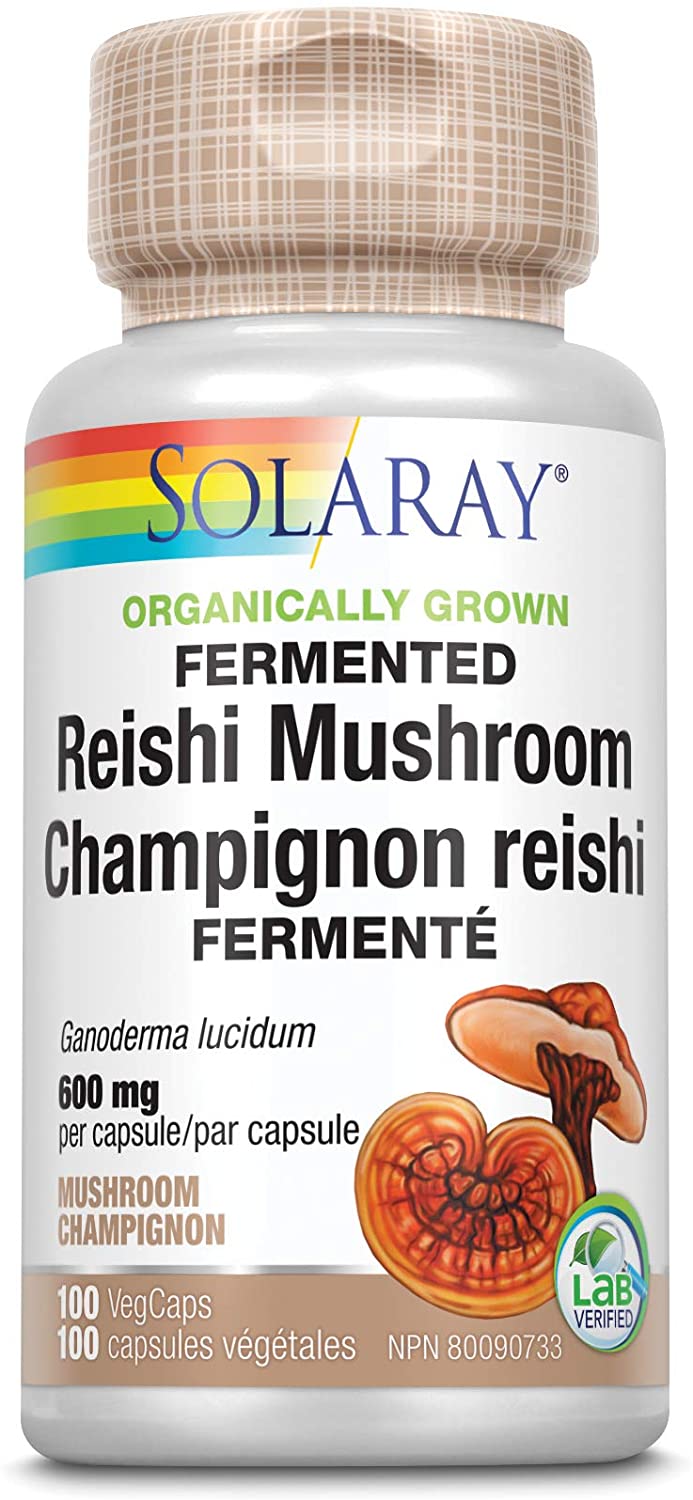 Solaray Reishi Mushroom 600 mg 100 V-Caps