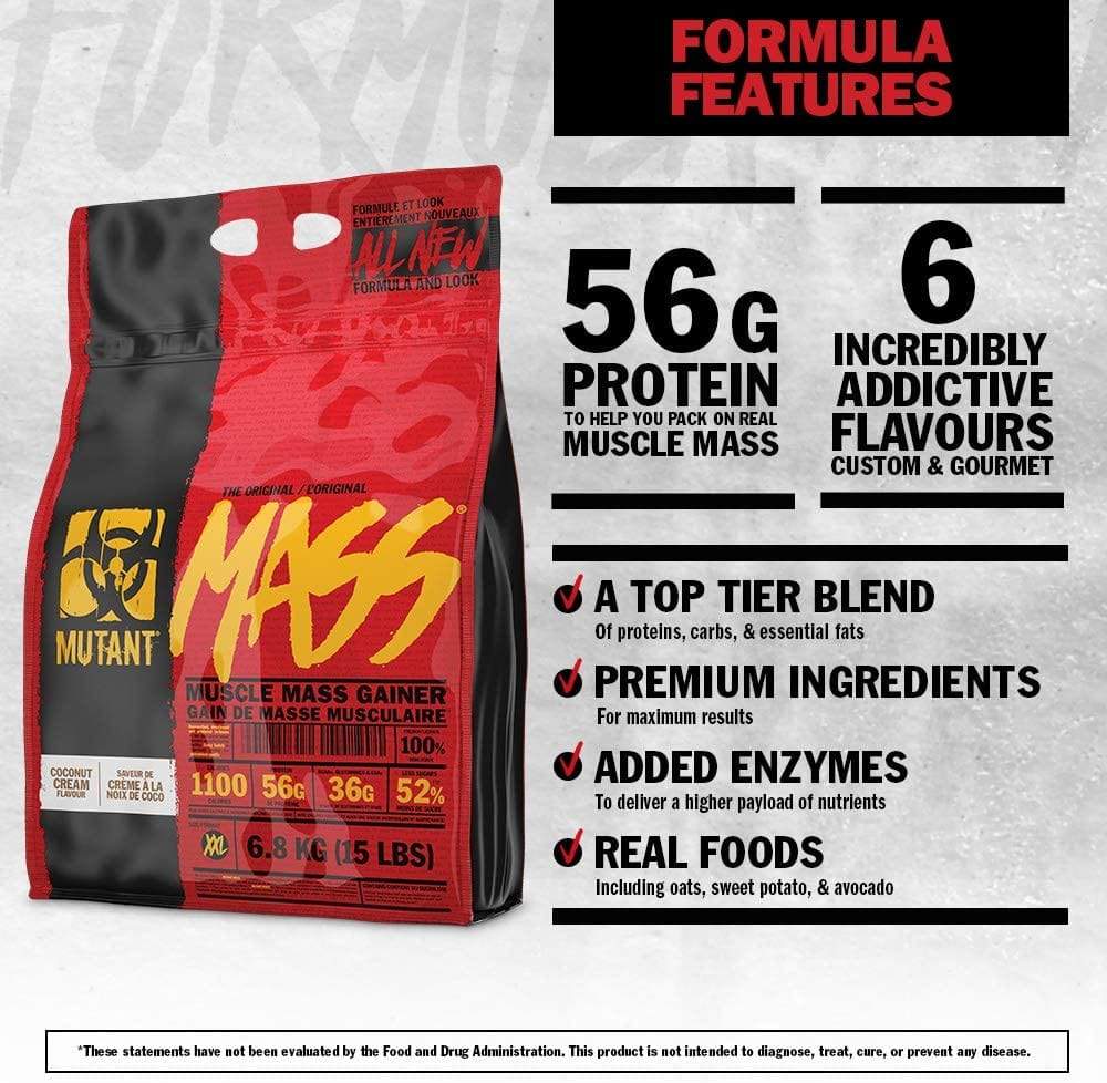 Mutant MASS, Triple Chocolate, 2.27 Kg