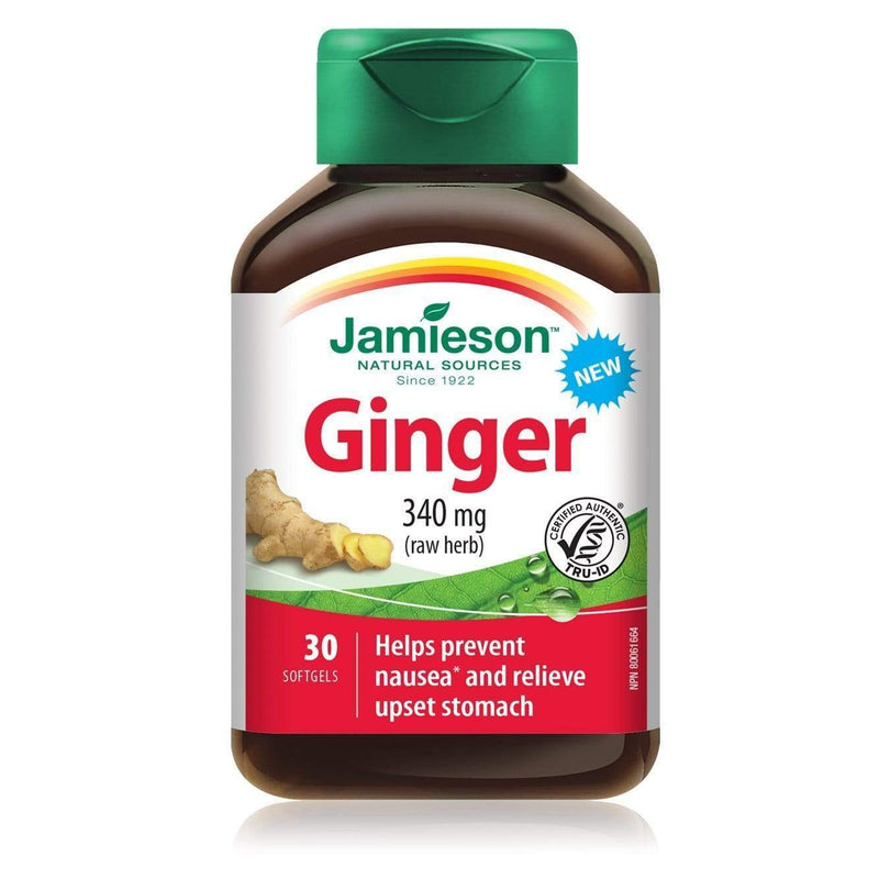 Jamieson Ginger 340 mg 30 Softgels