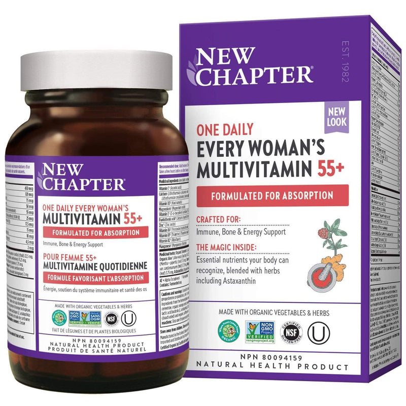 New Chapter Every Woman's One Daily 55+ Multi 72 Tablets