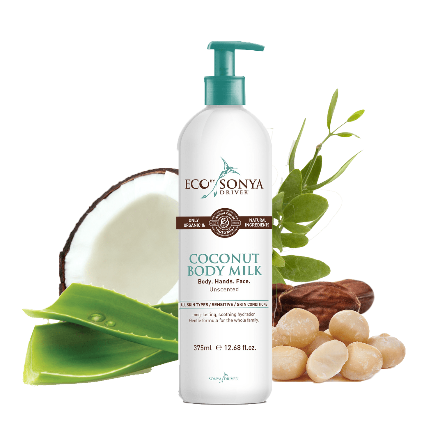 Eco By Sonya Driver Coconut Body Milk Unscented