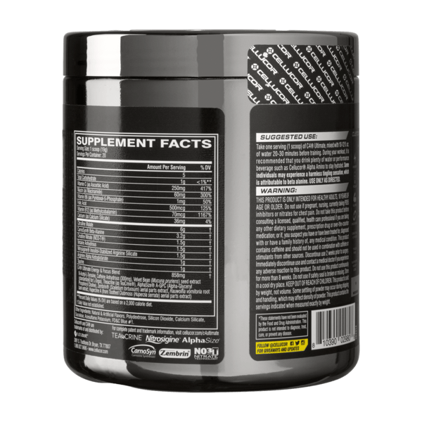 Cellucor, C4 Ultimate، الفراولة والبطيخ، 430 جرام (20 حصة) 