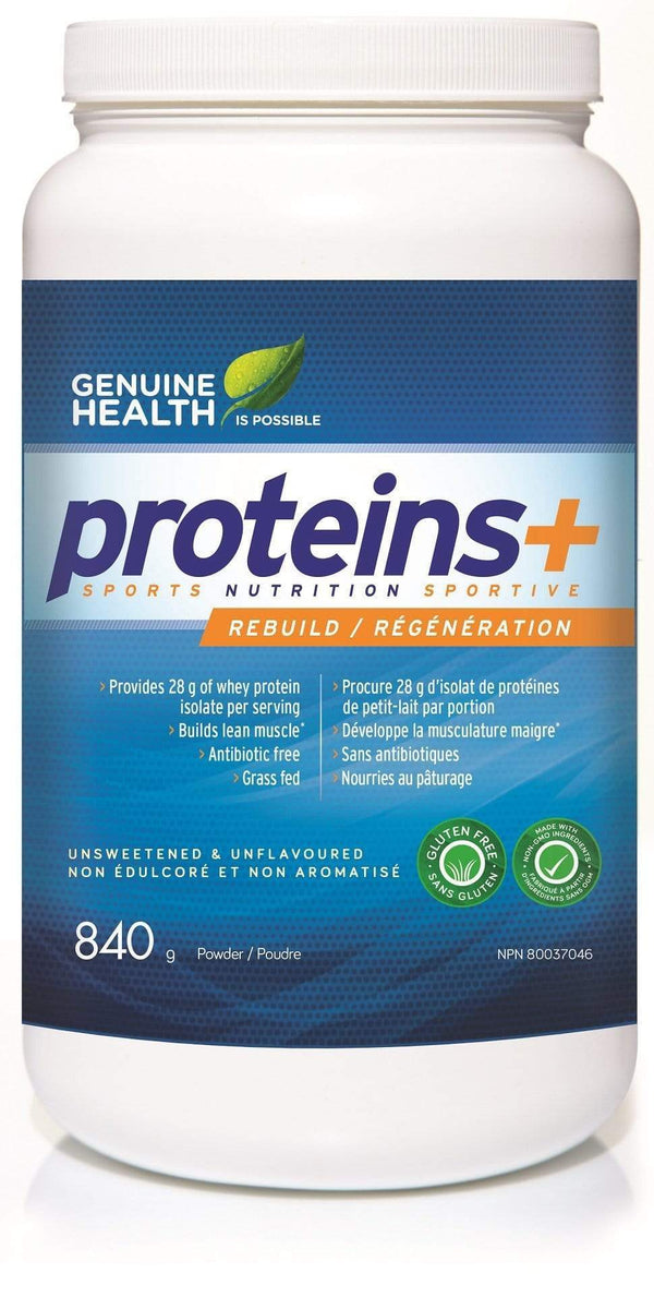 Genuine Health 단백질+ - 무가취