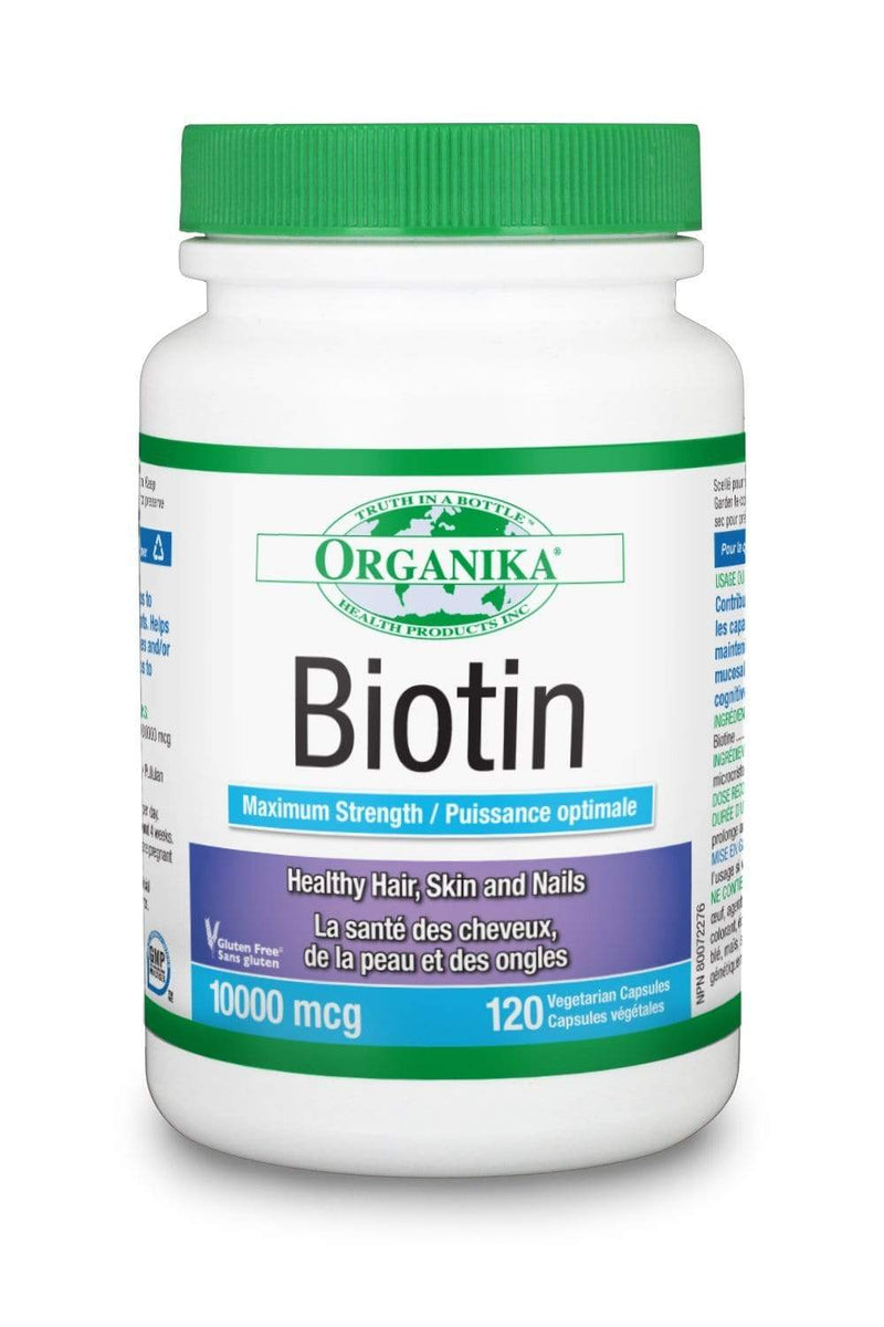 Organika Biotin 120 Capsules