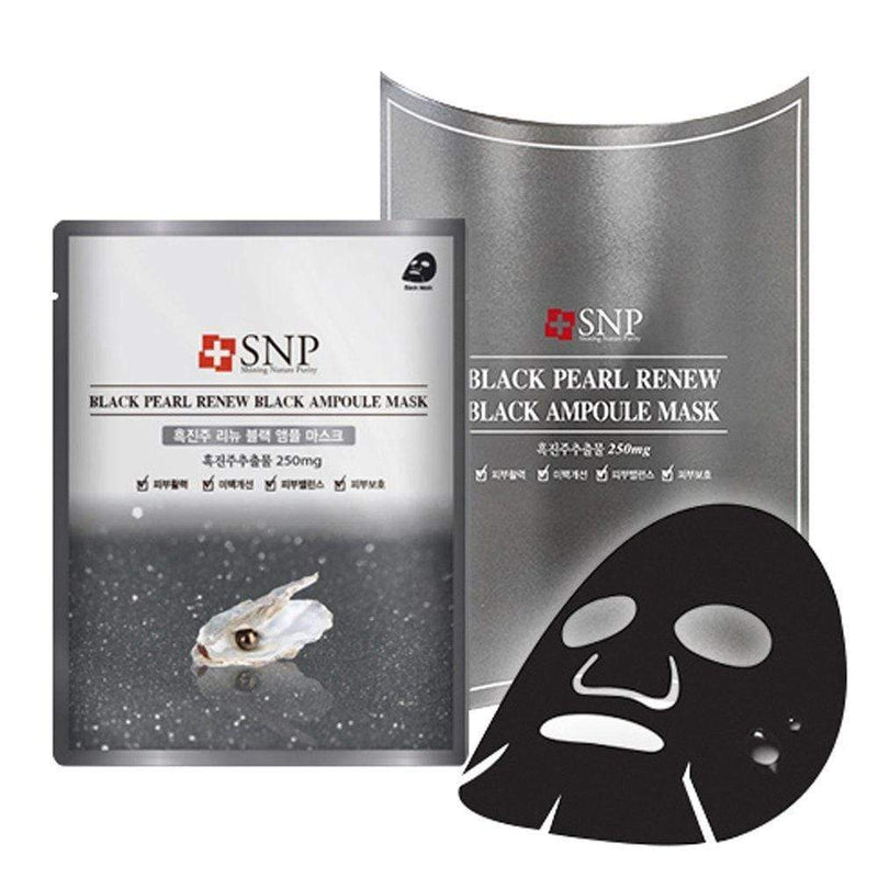 SNP Black Pearl Renew Black Ampoule Mask | Healtha.ca