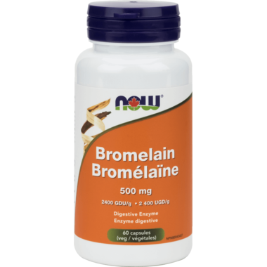 NOW, Bromelain, 500mg, 60 Veggie Caps