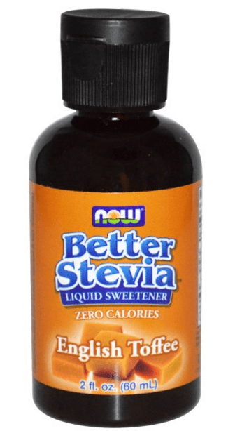 NOW Stevia Liquid Extract (English Toffee) 60mL