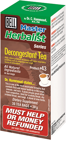Bell Decongestant Tea