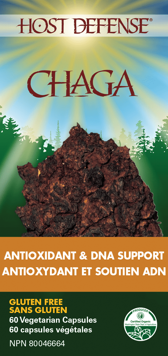 Host Defense Chaga - Antioxidant & DNA Support