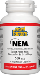 Natural Factors NEM - 천연 달걀 껍질 막