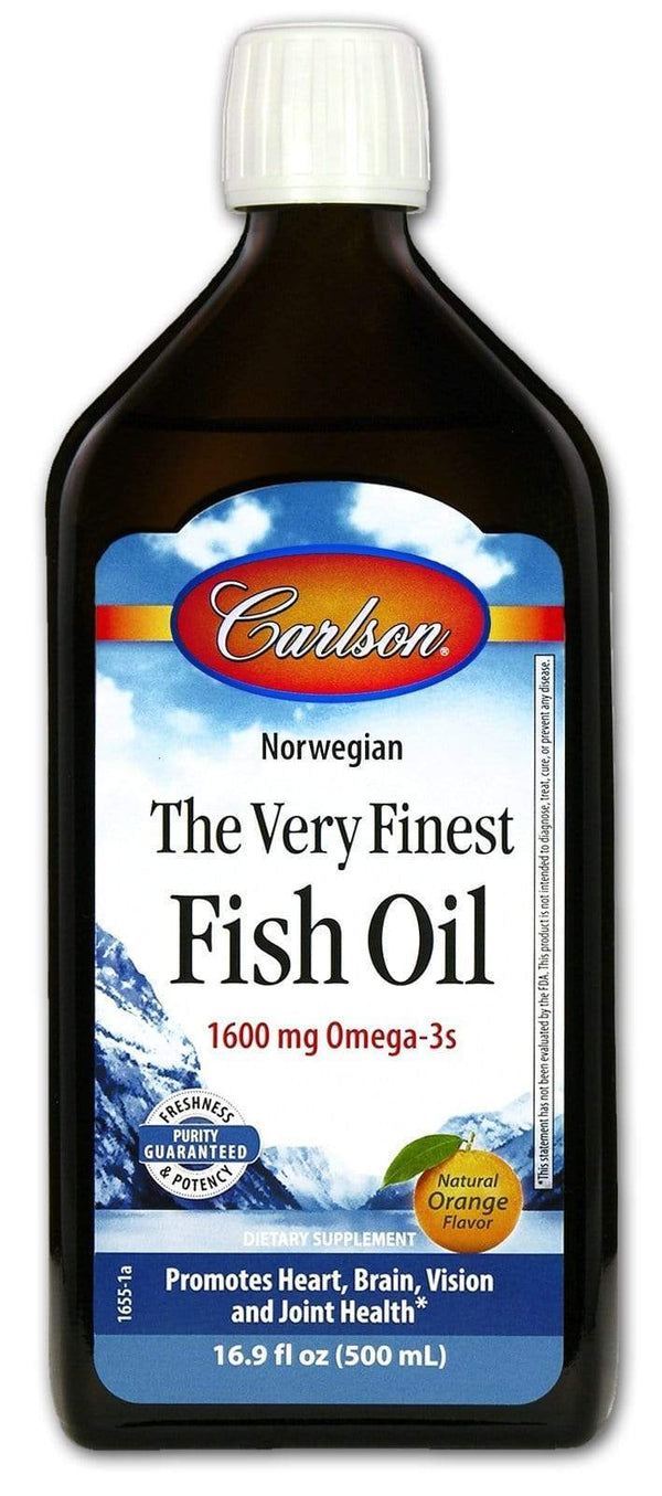 Carlson Laboratories The Very Finest Fish Oil - Orange 500 ml