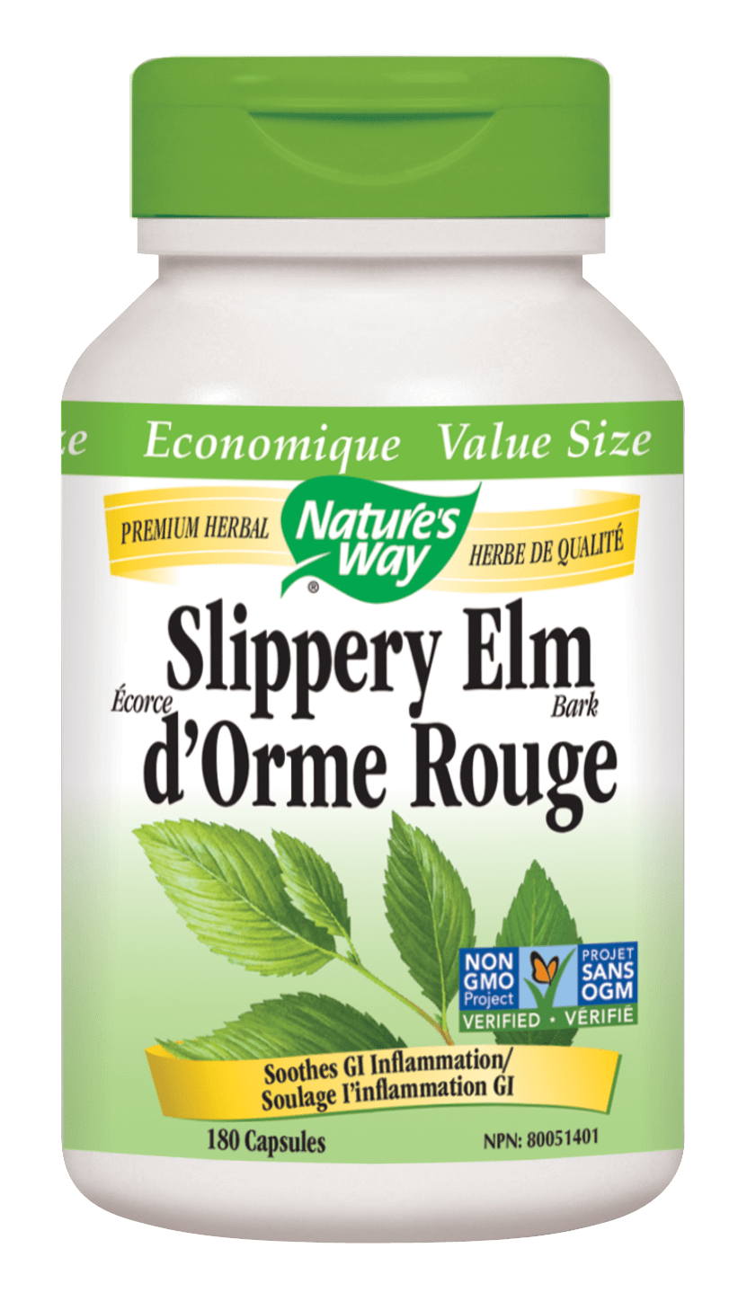 Nature's Way Slippery Elm Bark 180 V-Caps