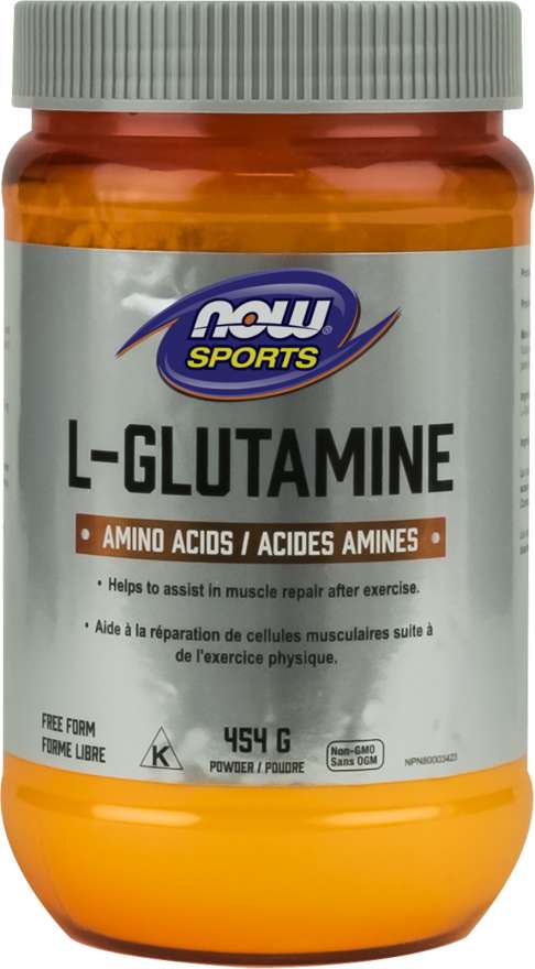 NOW, L-Glutamine Pure Powder, 454g